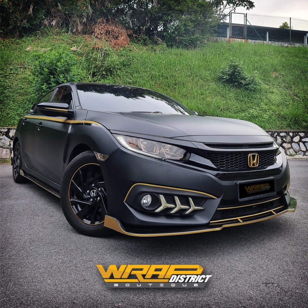 Honda Civic Matte Black